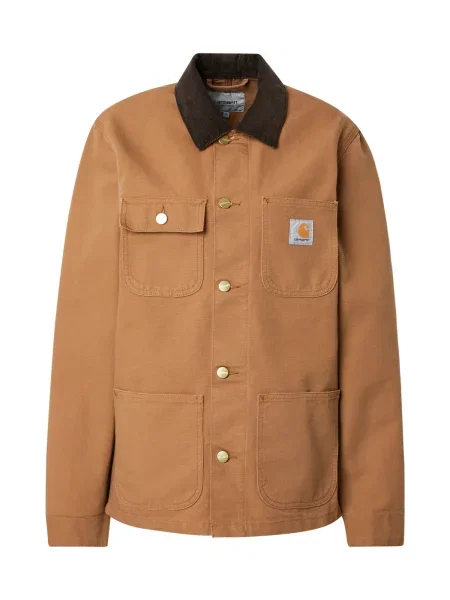 Carhartt WIP Geacă de primăvară-toamnă Michigan ciocolatiu / deschis maro