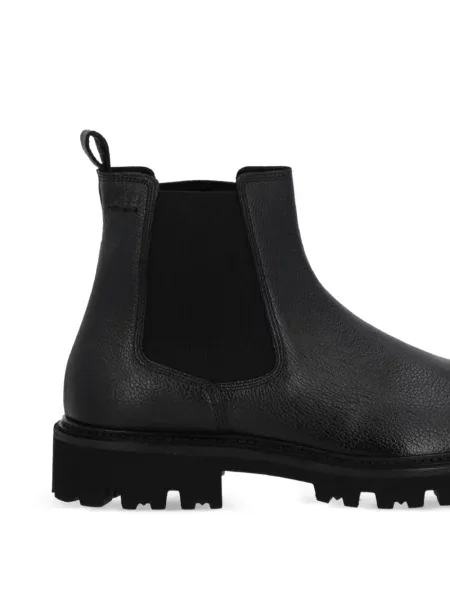 Botine chelsea Boss din piele negru