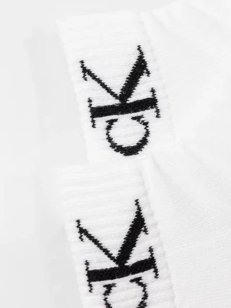 Calvin Klein Jeans ponožky s bavlnou bílé