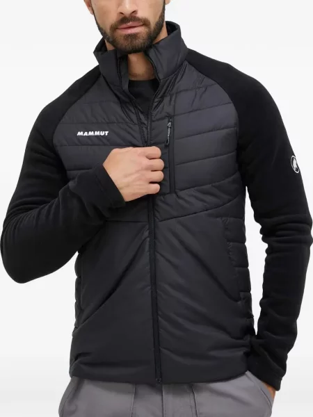 Matlasat pulover Mammut negru