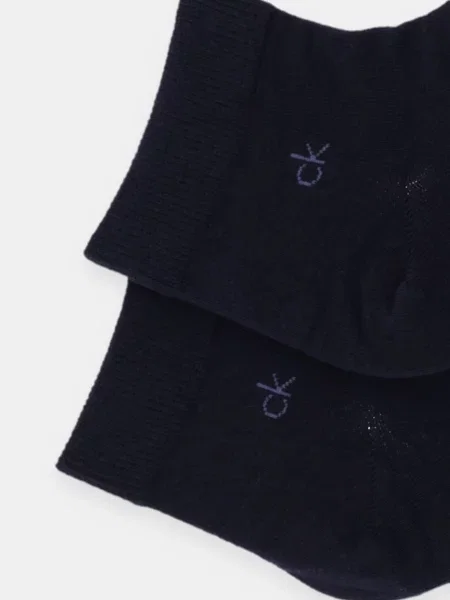 Calvin Klein Krátke ponožky Tmavomodrá