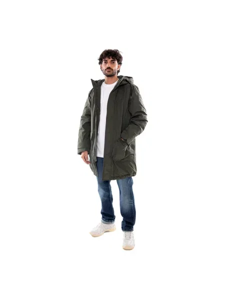 Parka Lee zielona