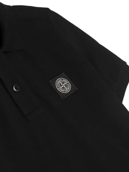 Dětské polotričko Stone Island černé