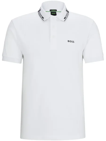 Polo Boss alb
