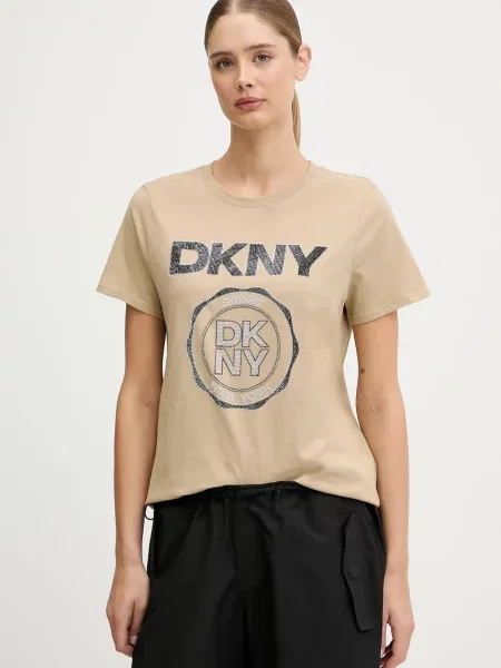 Тениска Dkny дамска черно