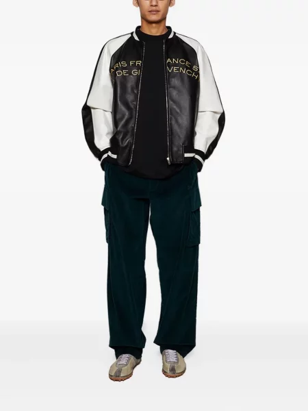 Geanta de piele Givenchy cu broderie cu model piele de șarpe negru