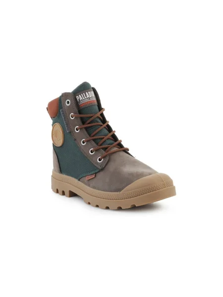 Palladium Outdoorová obuv Pampa Sc Wpn U-S Hnedá zelená