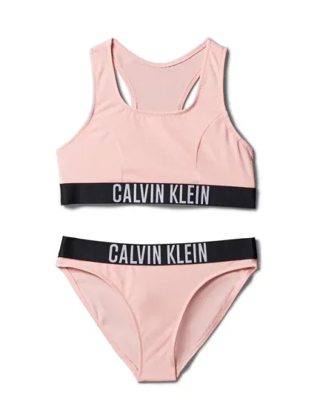 Calvin Klein Swimwear Strój kąpielowy różowy