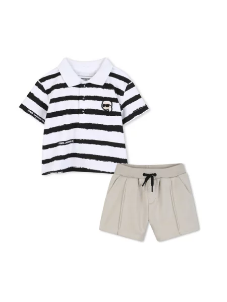 Polo majica Karl Lagerfeld bež
