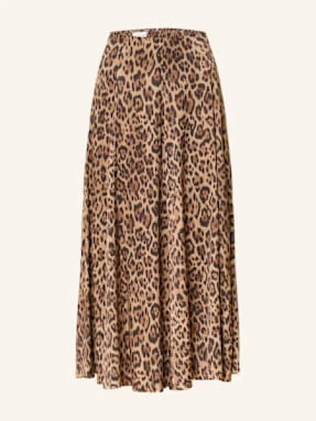 Robert Friedman Spódnica Satynowa braun
