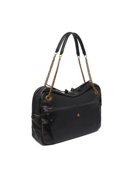Torebka Vivienne Westwood skórzana czarna