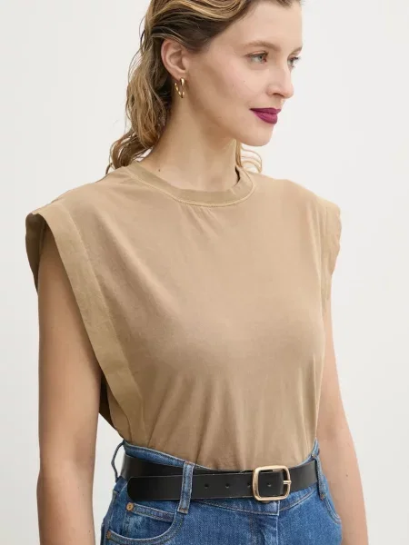 Sessun top din bej