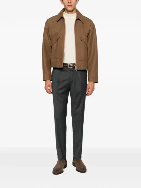 Pantaloni Incotex de lână gri
