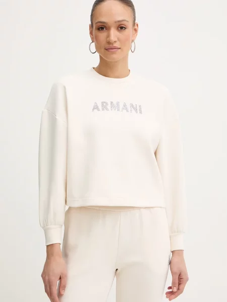 Armani Exchange Mikina béžová