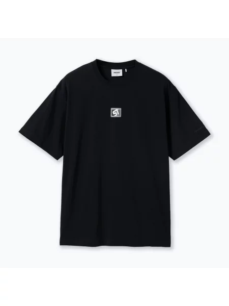 Tricou pentru bărbați PROSTO Mono ST black negru