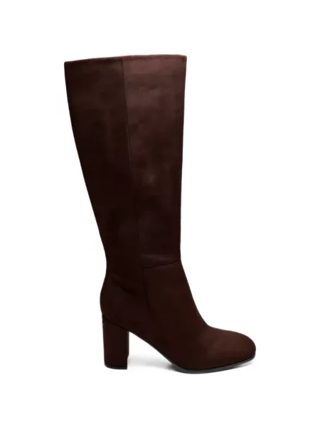 Botine Guess din piele de căprioară maro
