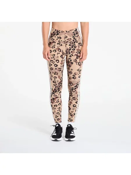 Colanți adidas Essentials Animal Print Leggings Multicolor/ Warm Sand L