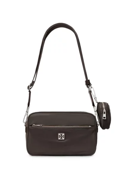 Geantă Tory Burch cu autograf maro