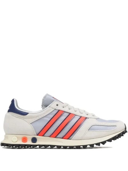 Tricou polo Adidas cu dungi alergare cu autograf negru