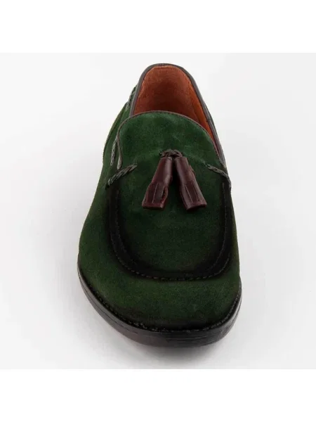 Pantofi Purapiel verde