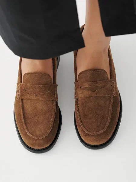 Vagabond Shoemakers női velúr mokaszin LINN barna