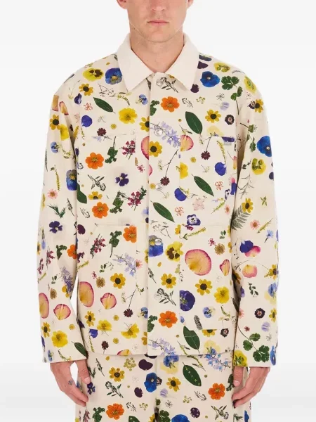 Geacă Nahmias cu model floral cu imagine