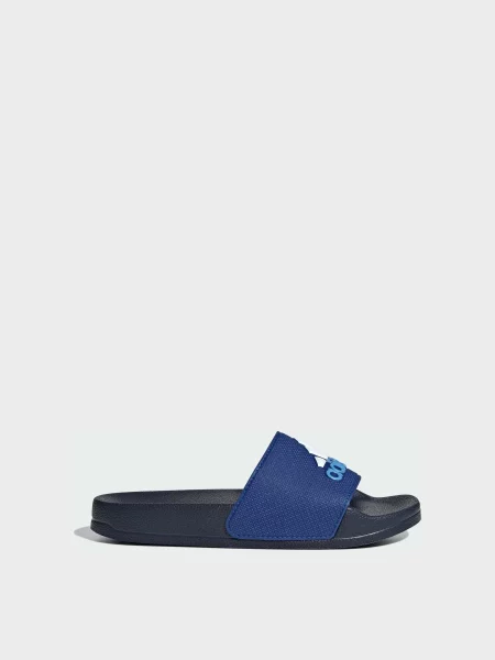 Детские шлепанцы Adidas синие
