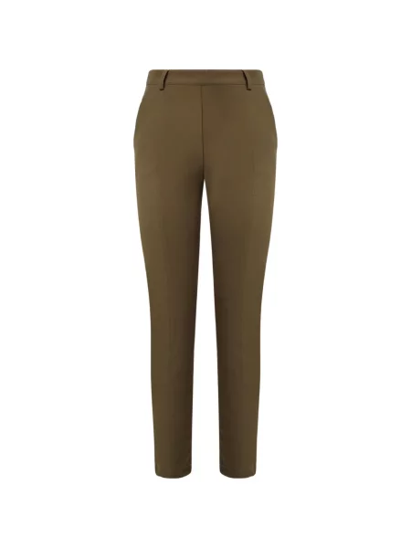 Cu centură pantaloni Pinko verde