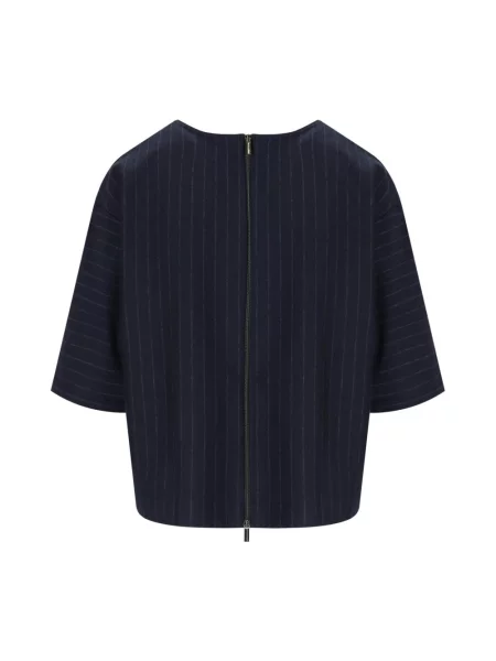 Bluzka Max Mara niebieska