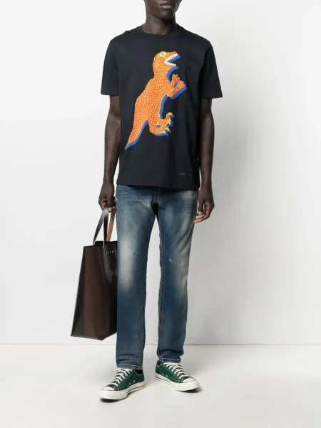 Blugi skinny Diesel albastru