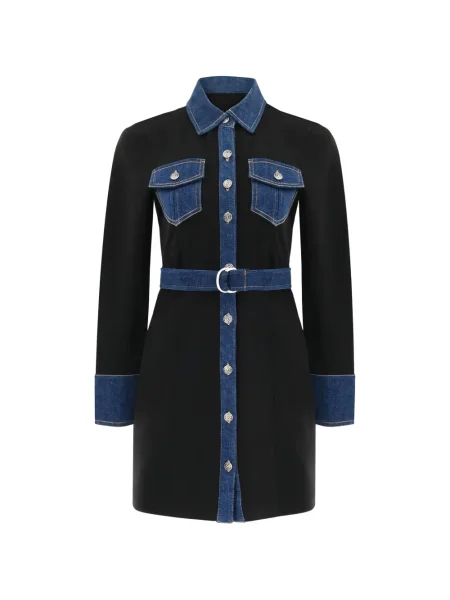 Mała mały sukienka mini Cinq A Sept garniturowa czarna