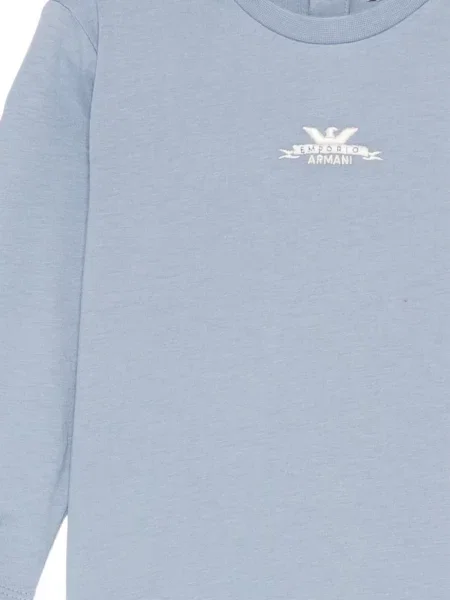 Koszulka dziecięca Emporio Armani niebieska