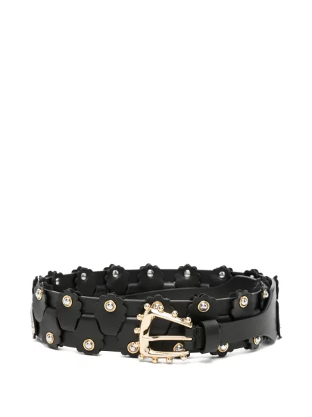 Cu centură curea Sandro cu model floral negru