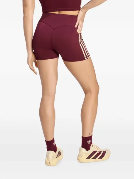 Pantaloni scurți Adidas cu imagine roșu