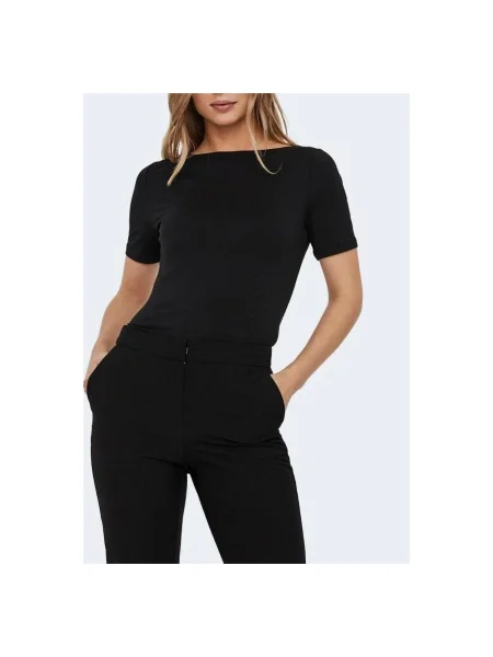 VERO MODA Tričko Panda' čierna