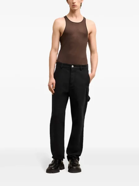 Pantaloni Ami Paris negru