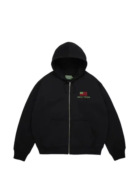Hanorac cu glugă Denim Tears negru