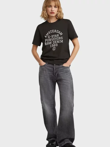 Футболка G-star Raw чорна