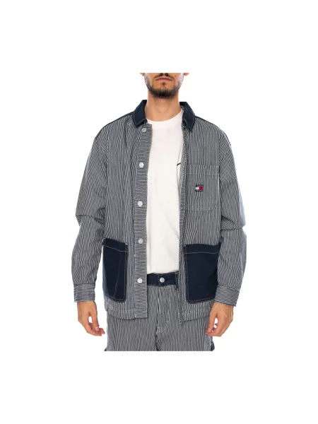 Koszula dżinsowa Tommy Hilfiger niebieska