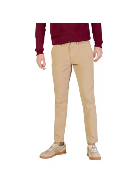 Pantaloni chino Borghese bej