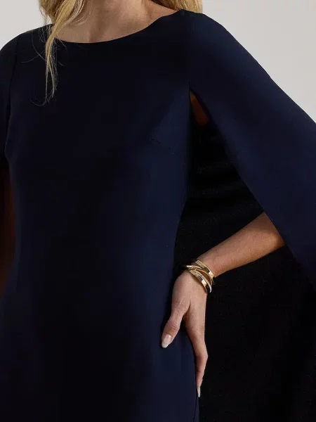 Платье миди Lauren Ralph Lauren красное