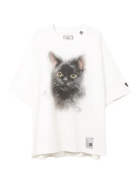 Tricou Maison Mihara Yasuhiro cu imagine alb