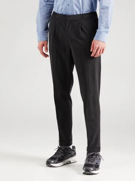 JACK & JONES Pantaloni cu dungă JPSTACE JJDIEGO metalic gri