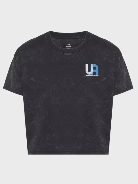 Спортивная футболка Under Armour для бега черная