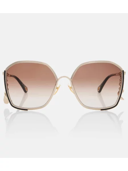 Ochelari de soare Chloé maro