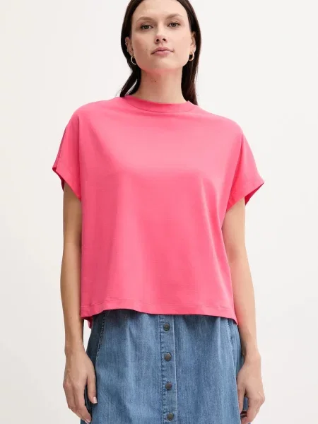 Тениска United Colors of Benetton дамска розово