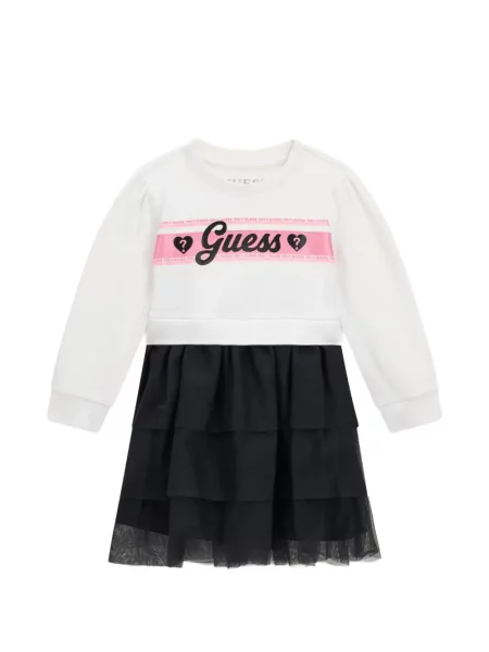 Sukienka dziecięca Guess biała