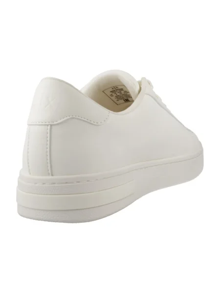 Pantofi Armani Exchange de lână alb