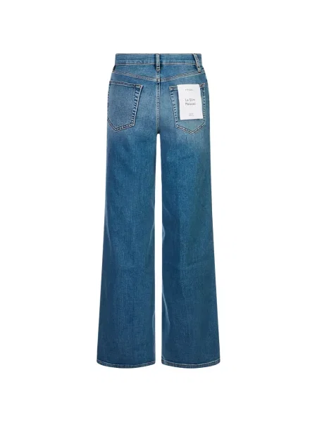 Pantaloni palazzo Frame albastru