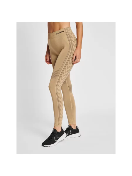 Legginsy mid-rise Hummel Shaping białe